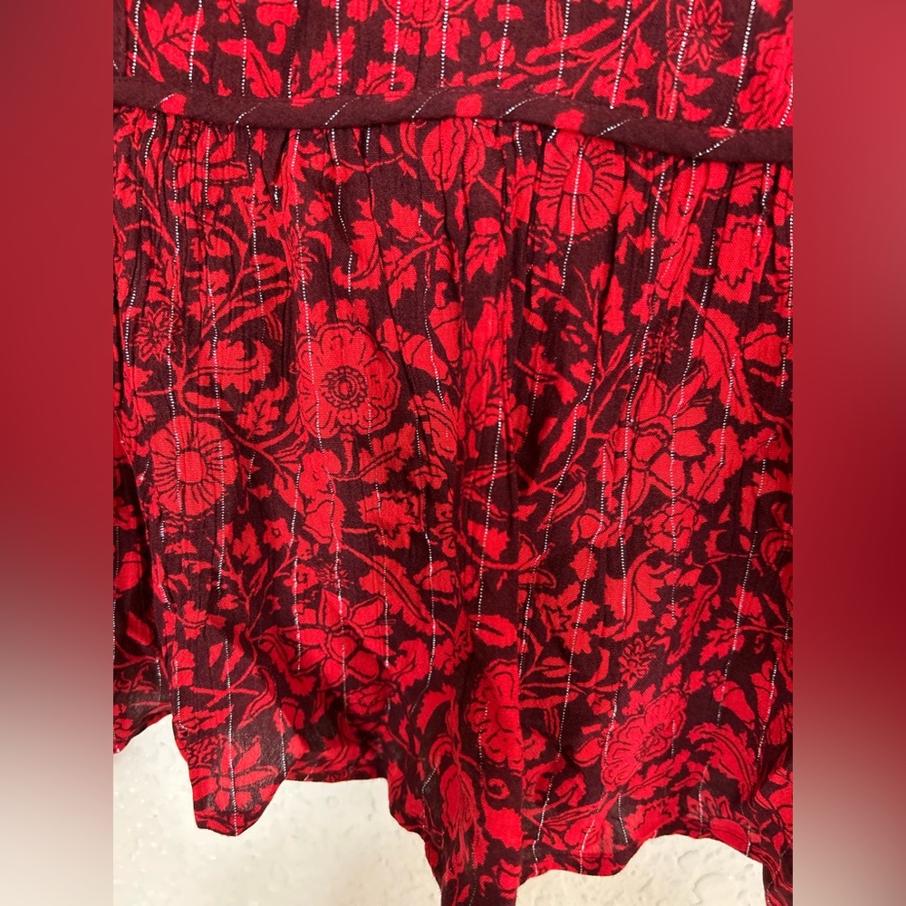 KNOX ROSE Women’s Red Top. Size Large. - Picture 5 of 7